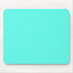 Aquamarin (fast färg) musmatta