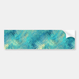 Aquamarine Blue Crystal Gel Struktur Bildekal