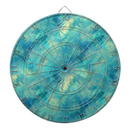 Aquamarine Blue Crystal Gel Struktur Darttavla