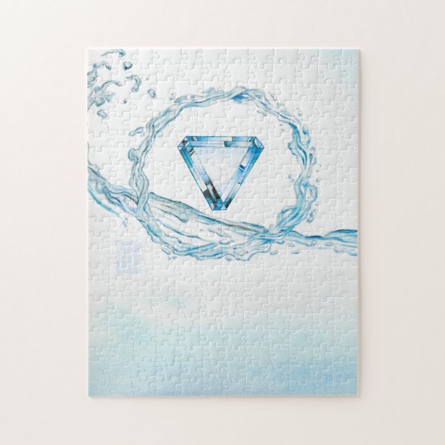 Aquamarine Core Pussel (Vertikal)