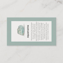 Aquamarine Crystal: Jewelry Visning