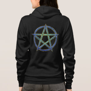 Aquamarine Enchantment: A Gem Pentagram T Shirt