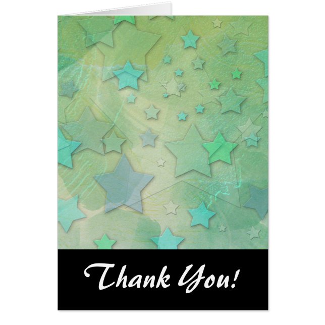 Aquamarine Fantasy Stars OBS Kort (Framsidan)