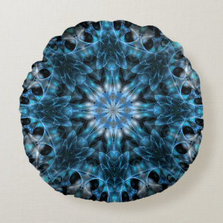 Aquamarine Meditation Rund Kudde