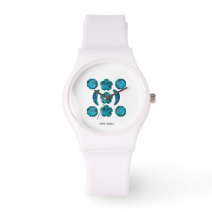 Aquamarine Motif Armbandsur