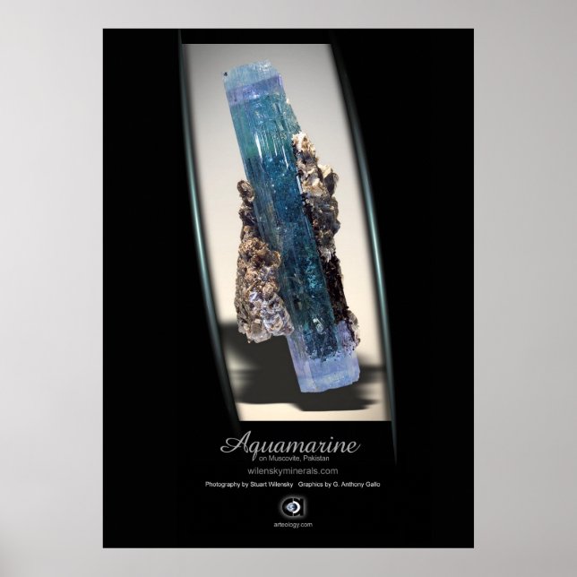 AQUAMARINE MUSCOVITE POSTER (Framsidan)