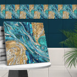 Aquamarine River Abstrakt Mosaic Art<br><div class="desc">Aquamarine River Abstrakt Mosaic Art</div>