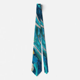 Aquamarine River Abstrakt Mosaic Art Slips