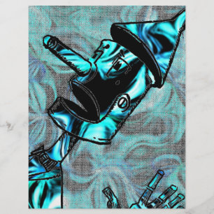 Aquamarine Tin Man Flyer