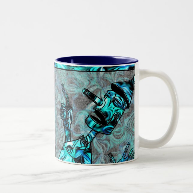 Aquamarine Tin Man Mugg (Höger)