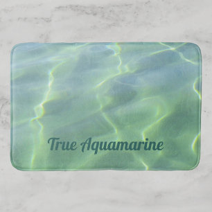Aquamarine Tropical Vatten Badrumsmatta