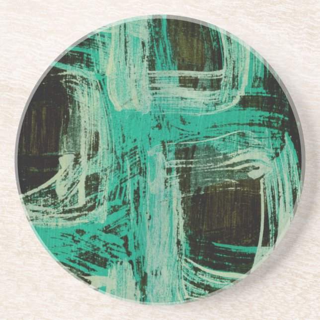 Aquamarine Windows I Underlägg Sandsten (Framsidan)