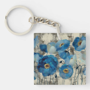 Aquamarineblommigt