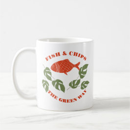 Aquaponics Fish & Chip på Grönten Kaffemugg