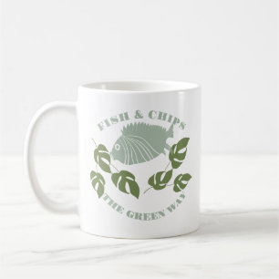 Aquaponics Fish & Chip på Grönten Kaffemugg