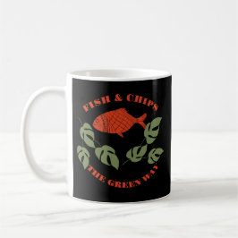 Aquaponics Fish & Chip på Grönten Kaffemugg