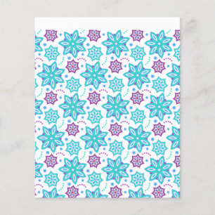 AquaPurpleFlowers.png Flygblad