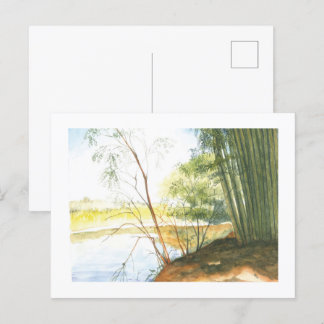 Aquarela paisagem mineira vykort
