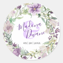 Aquarell Blommande Plommon och Syren