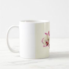 Aquarell einer Orchidee, Phalaenopsis - Kaffemugg