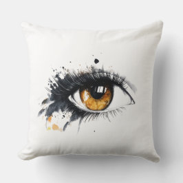 👁️ Aquarelle de l'Œil Mystérieux 🎨 Kudde