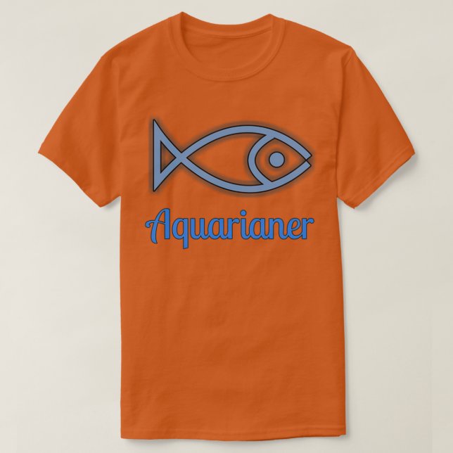 Aquarian T Shirt (Design framsida)