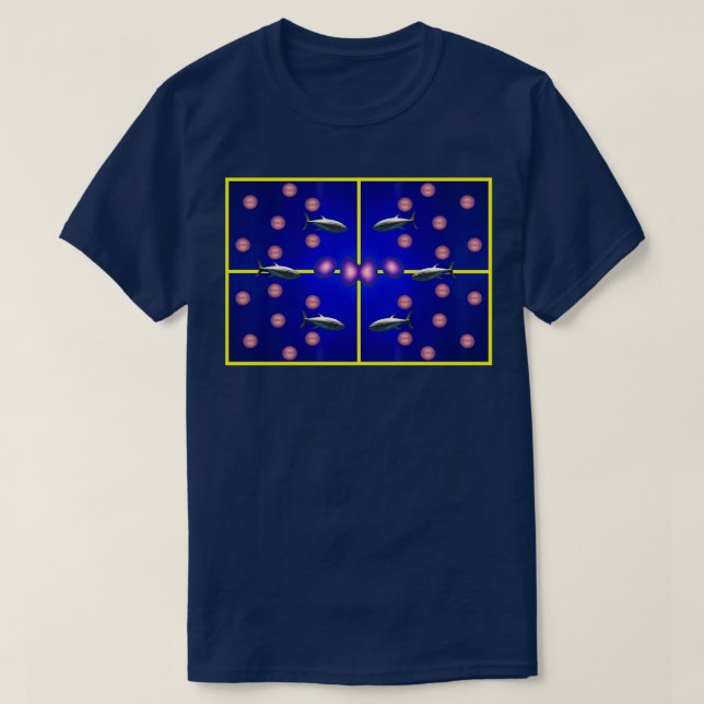Aquarium 71 t shirt (Design framsida)