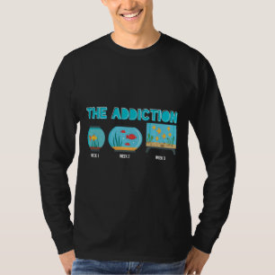 Aquarium Addence Fish Tank Addence Fish Kärlek T Shirt