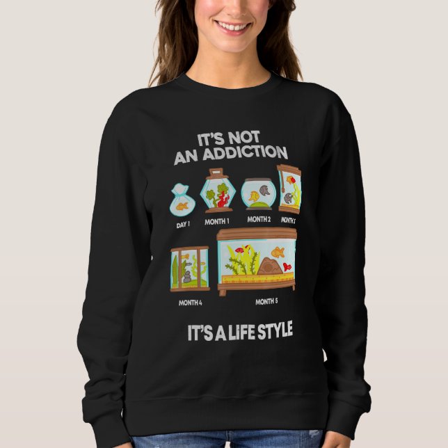 Aquarium Addictionaquarium Addict Aquarist Fish Ta T Shirt (Framsida)