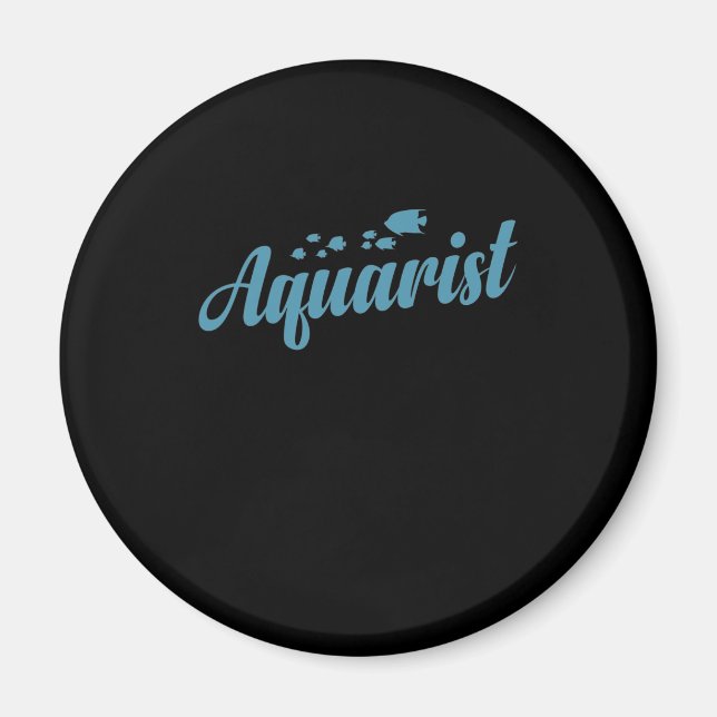 Aquarium Aquarist Magnet (Framsidan)