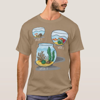 Aquarium Aquaristik Fische Liebhaber Geschenkidee T Shirt