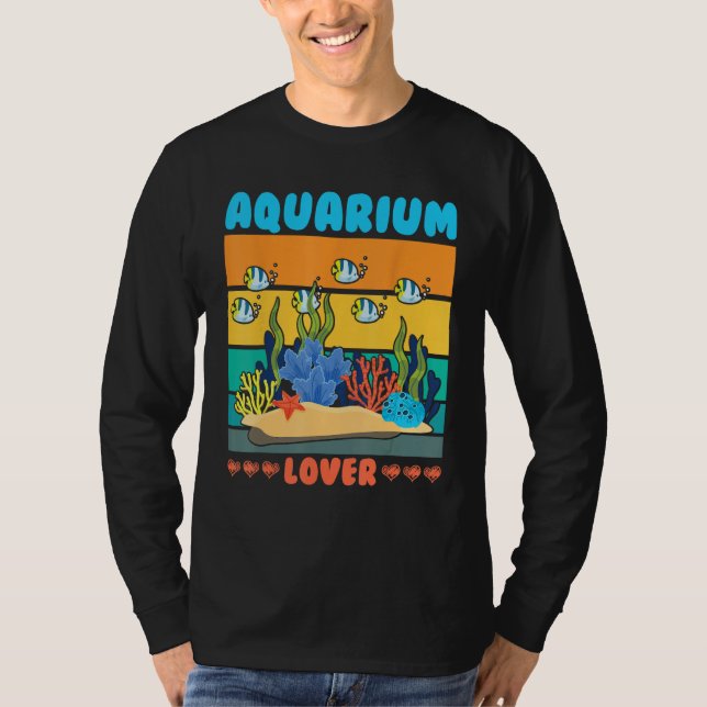 Aquarium  Aquascaping Aquascaper Aquarium Fish Kee T Shirt (Framsida)