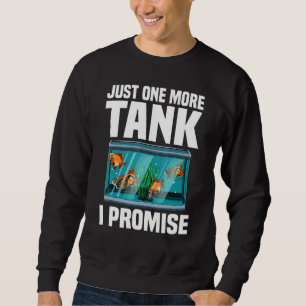 Aquarium Designer För manar Women Fish Tank Fishke Lång Ärmad Tröja