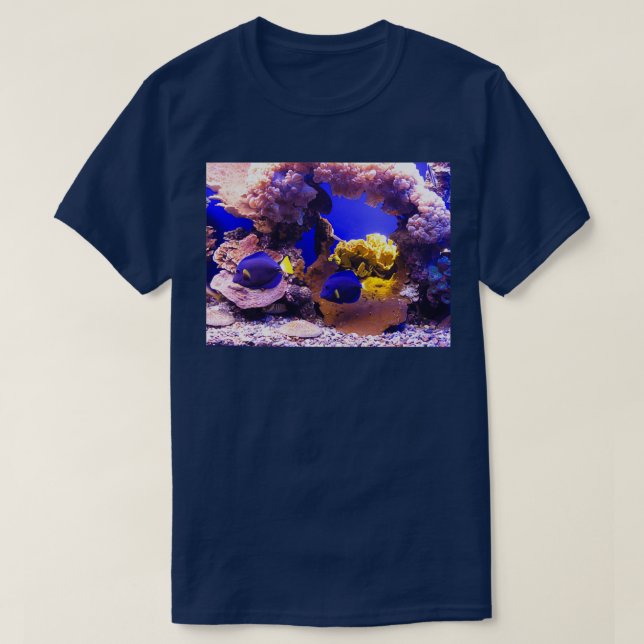 Aquarium Eilat Israel T Shirt (Design framsida)