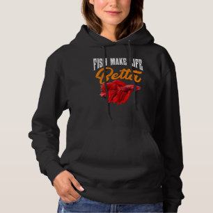 Aquarium Fish gör Life Betta Goldfish Akvarist Th T Shirt
