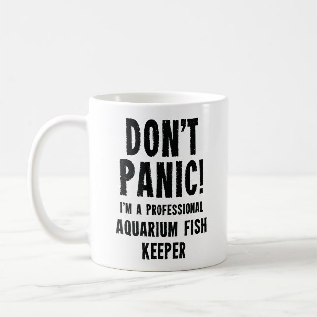 Aquarium Fish Keeper Kaffemugg (Vänster)