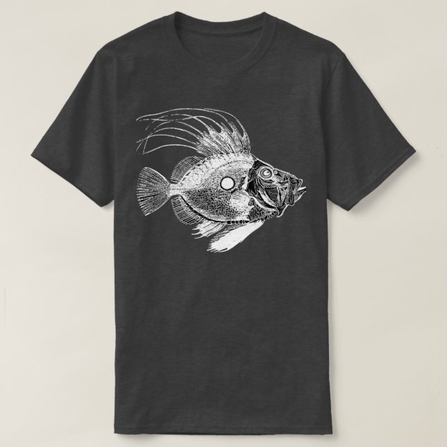 Aquarium Fish Vintage T Shirt (Design framsida)