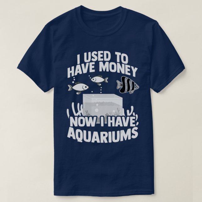 Aquarium Fishkeeper Coral Aquascaping Aquarist Cic T Shirt (Design framsida)