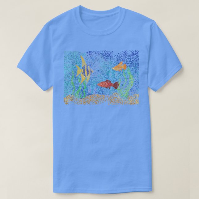 Aquarium Fresh Vatten Aquarium Fish Breders T Shirt (Design framsida)