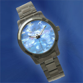 Aquarium Jellyfish 0925 Armbandsur