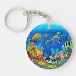 Aquarium keychian