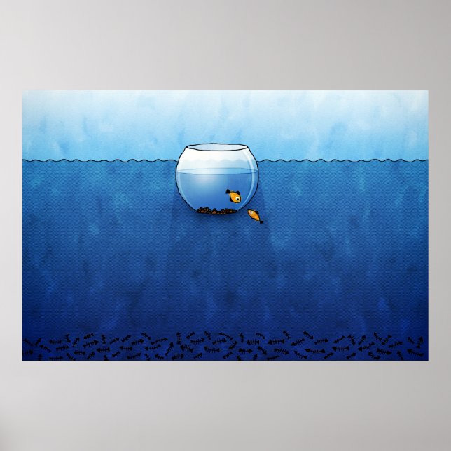 Aquarium Poster (Framsidan)