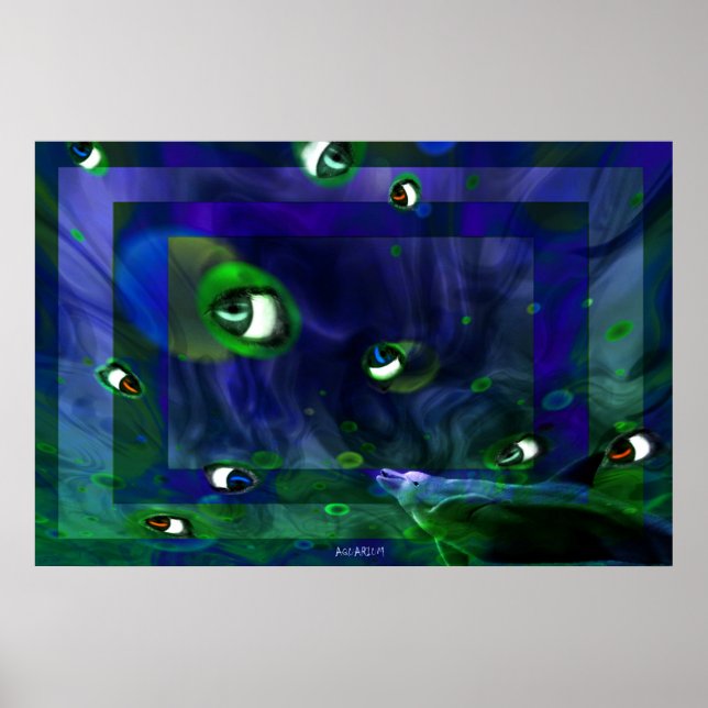 Aquarium Poster (Framsidan)