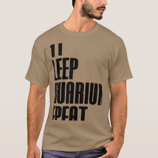 Aquarium Repeat Fishbehölls-kvarnist Gift T Shirt