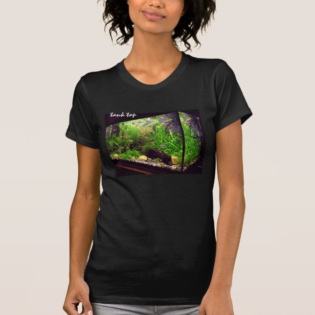 Aquarium Shirt Tee Shirt (Framsida)