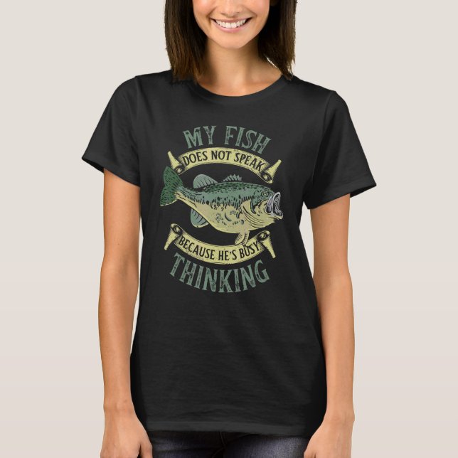 Aquarium Smart Fish Owner Pet Keeping Fishing Kärl T Shirt (Framsida)