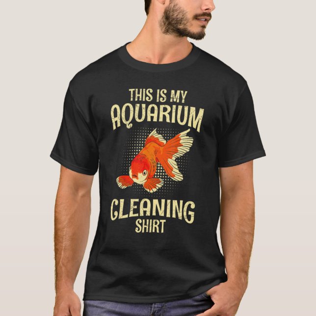 Aquarium Städning 3 T Shirt (Framsida)