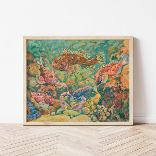 Aquarium Theo van Rysselberghe Poster