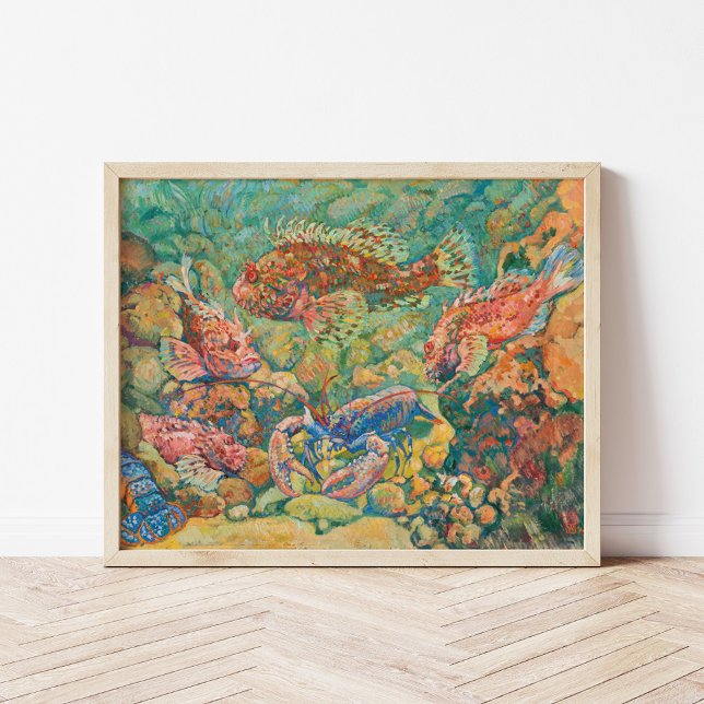 Aquarium | Theo van Rysselberghe Poster (Skapare uppladdad)