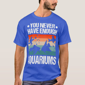 Aquarium Vintage Fishkeeper Aquascape Aquarist T Shirt